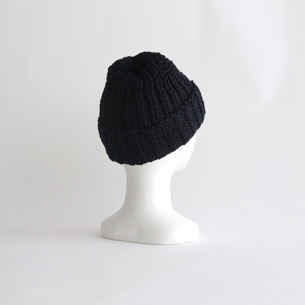 COTTON BIG KNIT #NAVY [NO.25017]
