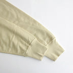 ELASTIC HIGH GAUGE SWEAT P/O #LIGHT BEIGE [A24SP02NU]