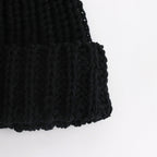 COTTON BIG KNIT #BLACK [NO.25017]