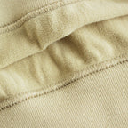 ELASTIC HIGH GAUGE SWEAT P/O #LIGHT BEIGE [A24SP02NU]