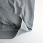 ELASTIC HIGH GAUGE SWEAT P/O #BLUE GRAY [A24SP02NU]