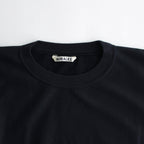 ELASTIC HIGH GAUGE SWEAT P/O #INK BLACK [A24SP02NU]