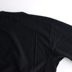 ELASTIC HIGH GAUGE SWEAT P/O #INK BLACK [A24SP02NU]