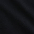 ELASTIC HIGH GAUGE SWEAT HALF SLEEVE P/O #INK BLACK [A24SP03NU]