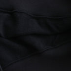 ELASTIC HIGH GAUGE SWEAT HALF SLEEVE P/O #INK BLACK [A24SP03NU]