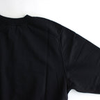 ELASTIC HIGH GAUGE SWEAT HALF SLEEVE P/O #INK BLACK [A24SP03NU]