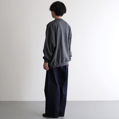 AZUMA Terry Crew Neck Sweat #GRAY [GU243-70195B]