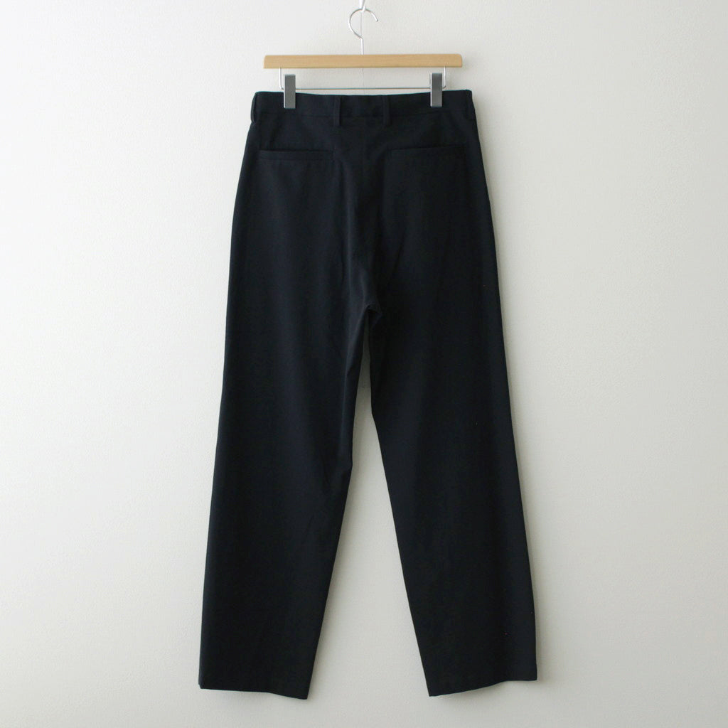 HARD TWIST COTTON SILK VIYELLA SLACKS #DARK NAVY [A24SP03KV]