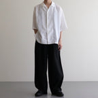 男性モデル(ハラ):172cm 58kg 着用サイズ:2