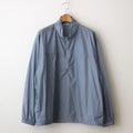 LIGHT NYLON HALF ZIP P/O #BLUE GRAY [A24SB01DN]