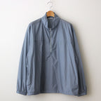 LIGHT NYLON HALF ZIP P/O #BLUE GRAY [A24SB01DN]