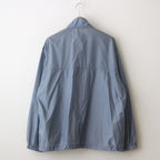 LIGHT NYLON HALF ZIP P/O #BLUE GRAY [A24SB01DN]