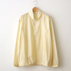 LIGHT NYLON HALF ZIP P/O #LIGHT YELLOW [A24SB01DN]