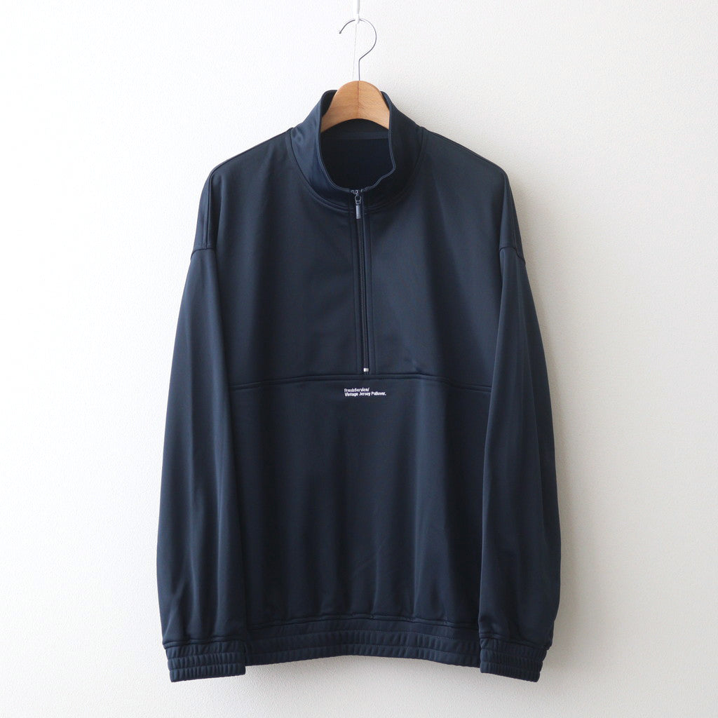 VINTAGE JERSEY PULLOVER #NAVY [FSC241-30099]