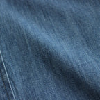 SELVEDGE SUPER LIGHT DENIM SHIRT #WASHED INDIGO [A24SS01GS]