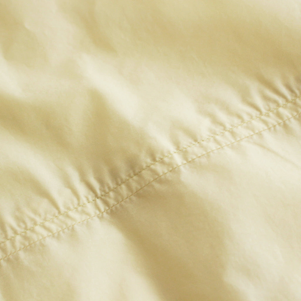 LIGHT NYLON HALF ZIP P/O #LIGHT YELLOW [A24SB01DN]