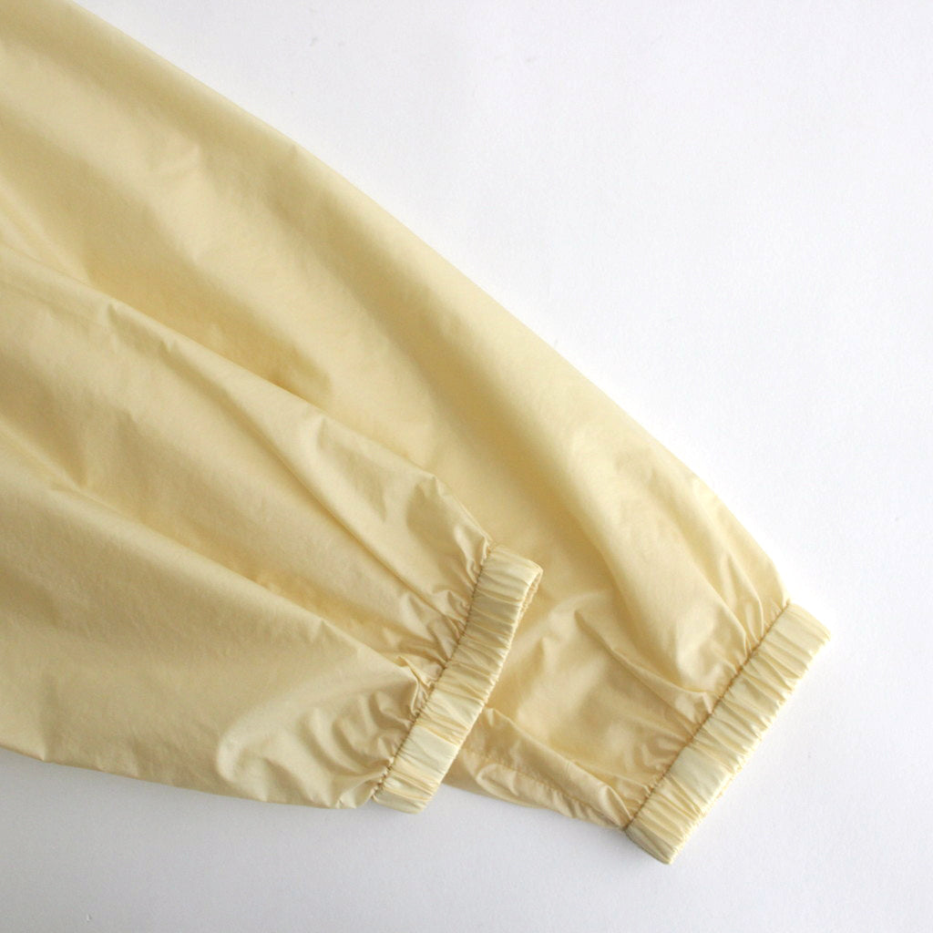 LIGHT NYLON HALF ZIP P/O #LIGHT YELLOW [A24SB01DN] – ciacura