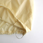 LIGHT NYLON HALF ZIP P/O #LIGHT YELLOW [A24SB01DN]