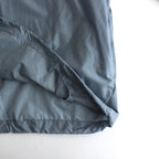 LIGHT NYLON HALF ZIP P/O #BLUE GRAY [A24SB01DN]