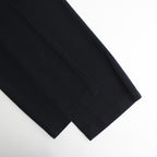 HARD TWIST COTTON SILK VIYELLA SLACKS #DARK NAVY [A24SP03KV]