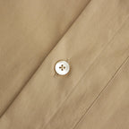 WASHED FINX TWILL BIG SHIRT #LIGHT BROWN [A24SS02TN]