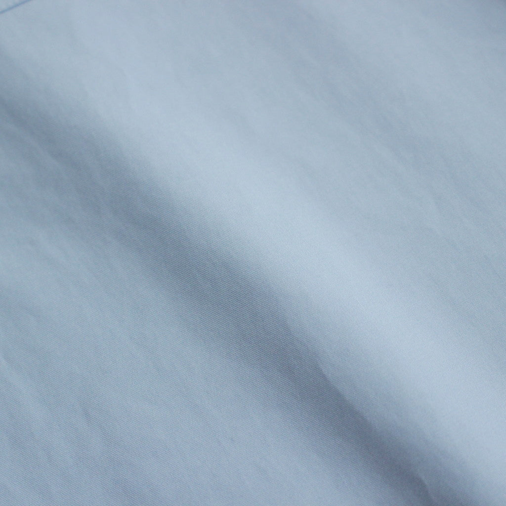 WASHED FINX TWILL BIG SHIRT #SAX BLUE [A24SS02TN]