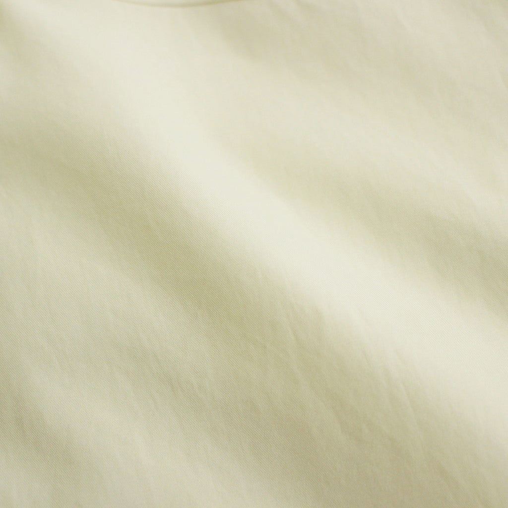 WASHED FINX TWILL BIG SHIRT #LIGHT YELLOW [A24SS02TN]