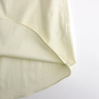 WASHED FINX TWILL BIG SHIRT #LIGHT YELLOW [A24SS02TN]
