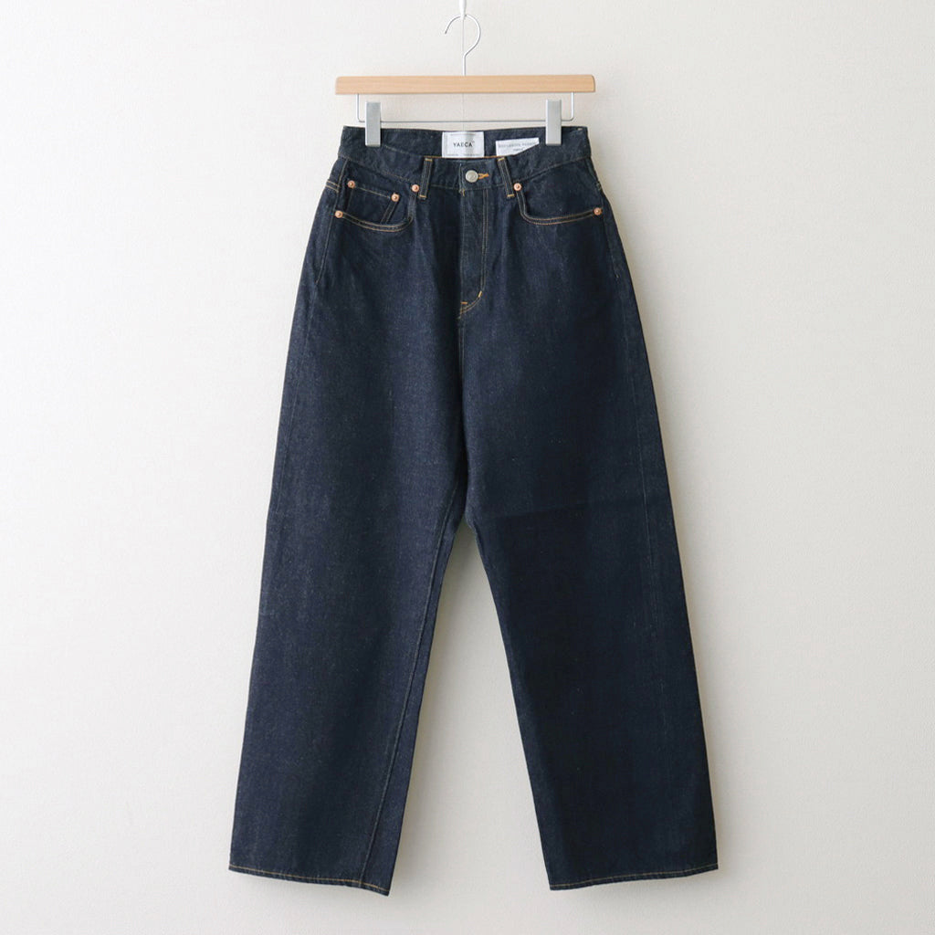 DENIM PANTS EX WIDE STRAIGHT #indigo [14-13W]