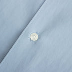 WASHED FINX TWILL SHIRT #SAX BLUE [A24SS01TN]