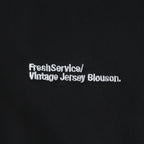 VINTAGE JERSEY BLOUSON #BLACK [FSC241-30098]