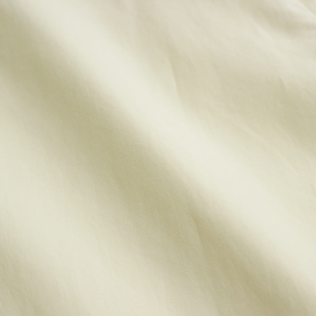 WASHED FINX TWILL SHIRT #LIGHT YELLOW [A24SS01TN]