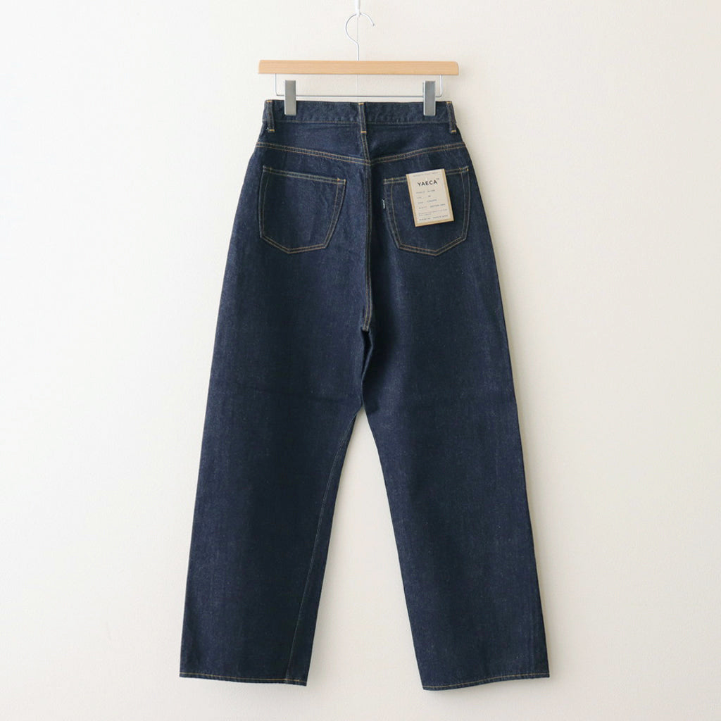 DENIM PANTS EX WIDE STRAIGHT #indigo [14-13W]