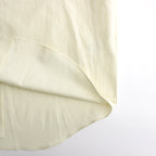 WASHED FINX TWILL SHIRT #LIGHT YELLOW [A24SS01TN]