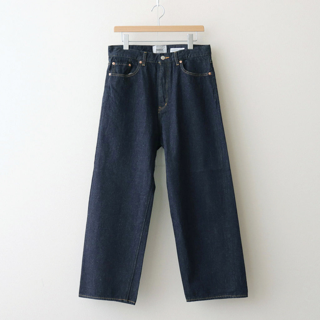 DENIM PANTS EX WIDE STRAIGHT #indigo [19-13W]