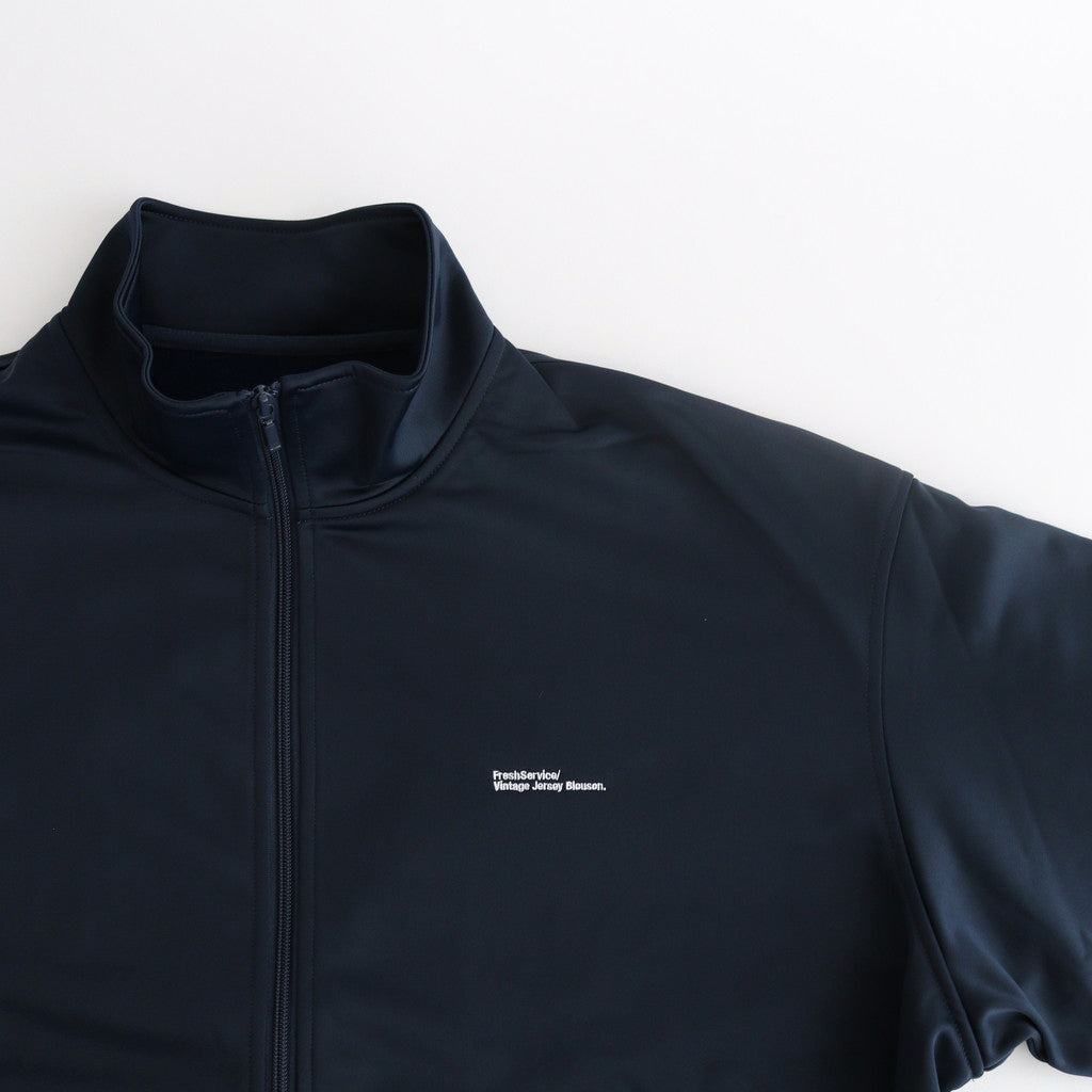 VINTAGE JERSEY BLOUSON #NAVY [FSC241-30098]