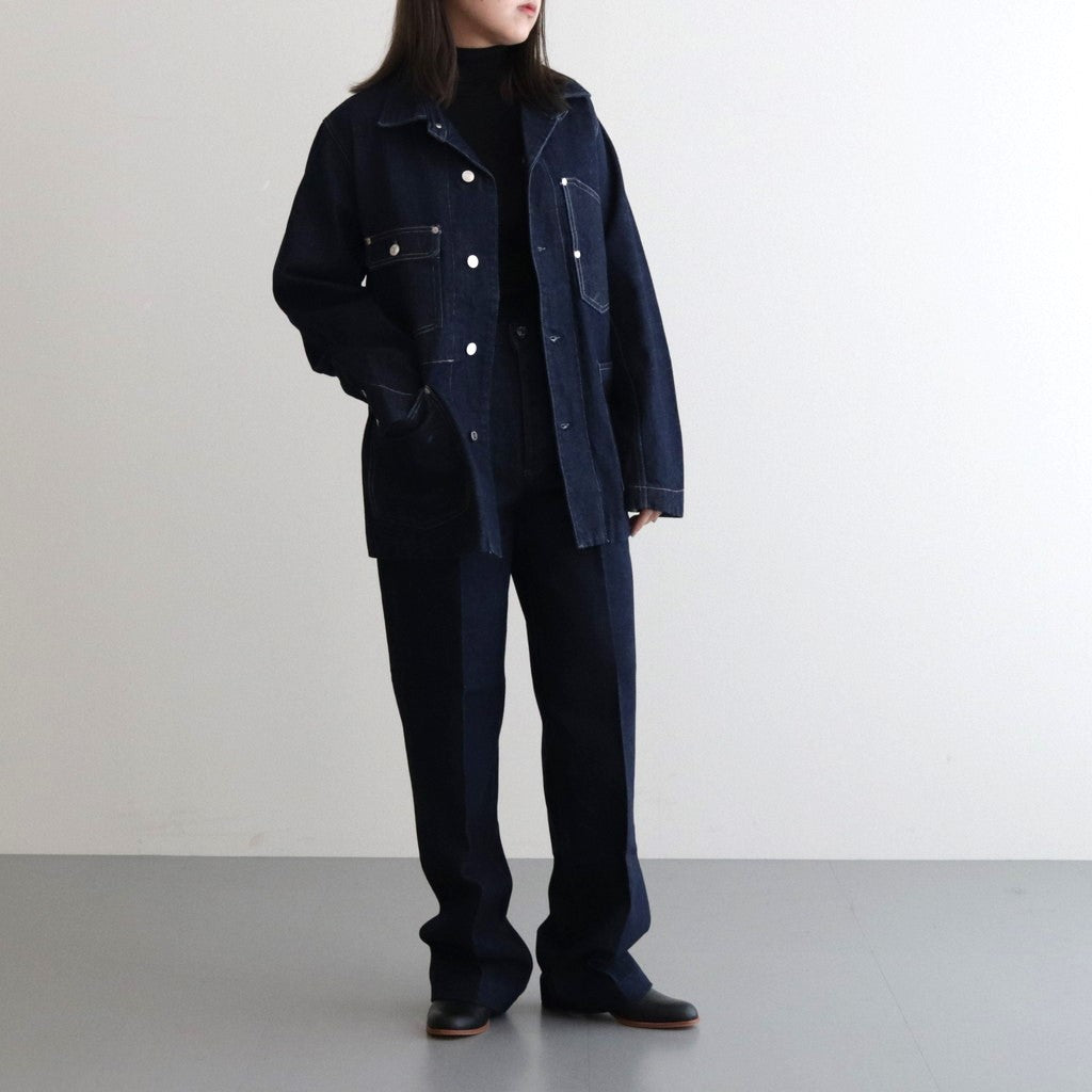 THE WORK JEAN JACKET #RINSED BLUE [ST-127]