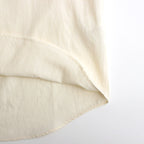 HARD TWIST COTTON SILK VIYELLA SHIRT #IVORY [A24SS02KV]