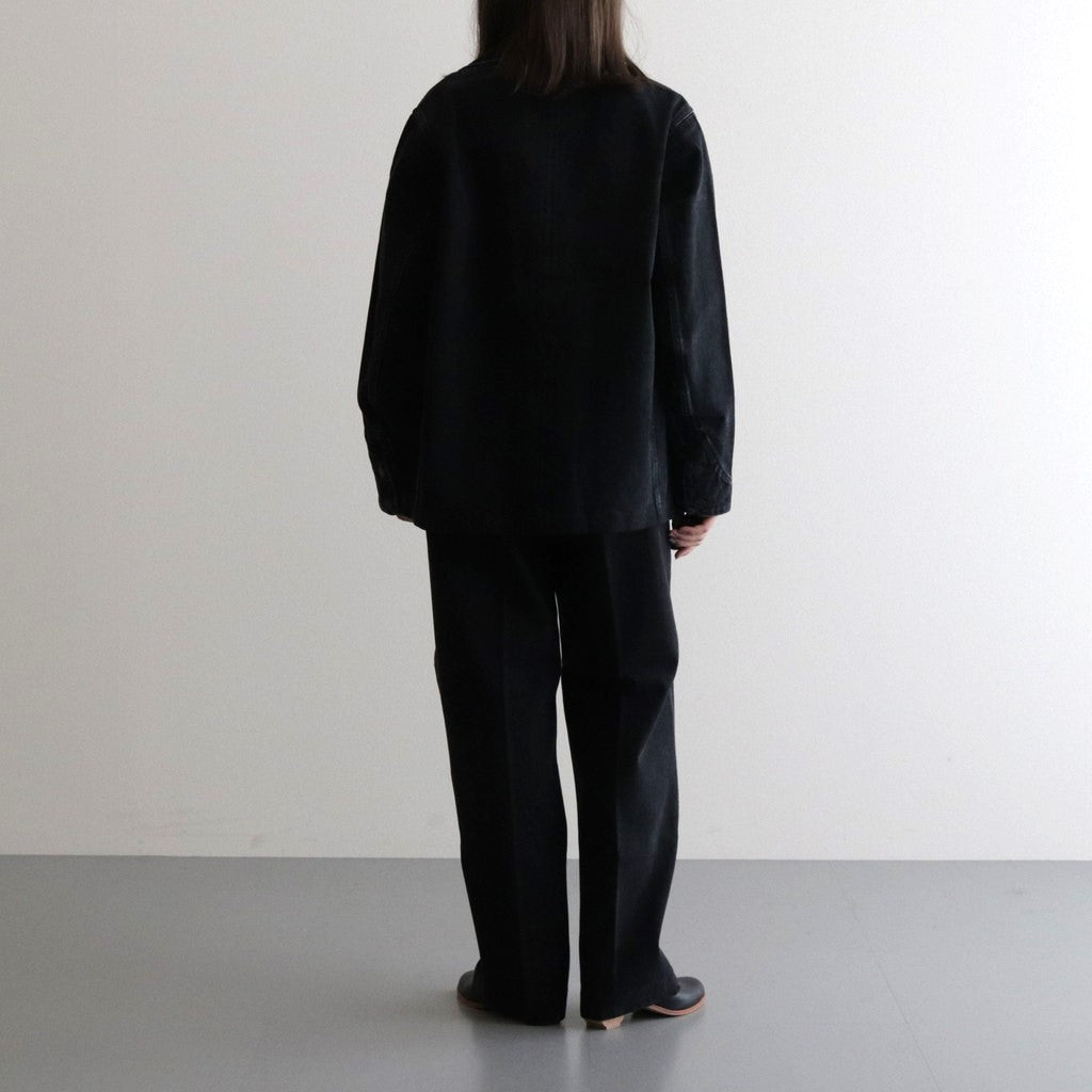 THE WORK JEAN JACKET #BLACK SELVEDGE [ST-127]