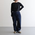 モデル : 身長151cm　着用サイズ : 0