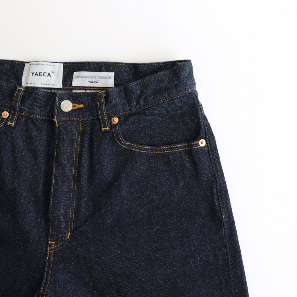 DENIM PANTS EX WIDE STRAIGHT #indigo [19-13W]