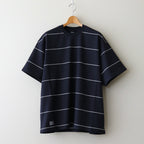 PIN BORDER S/S TEE #NAVY [FSC243-70042]