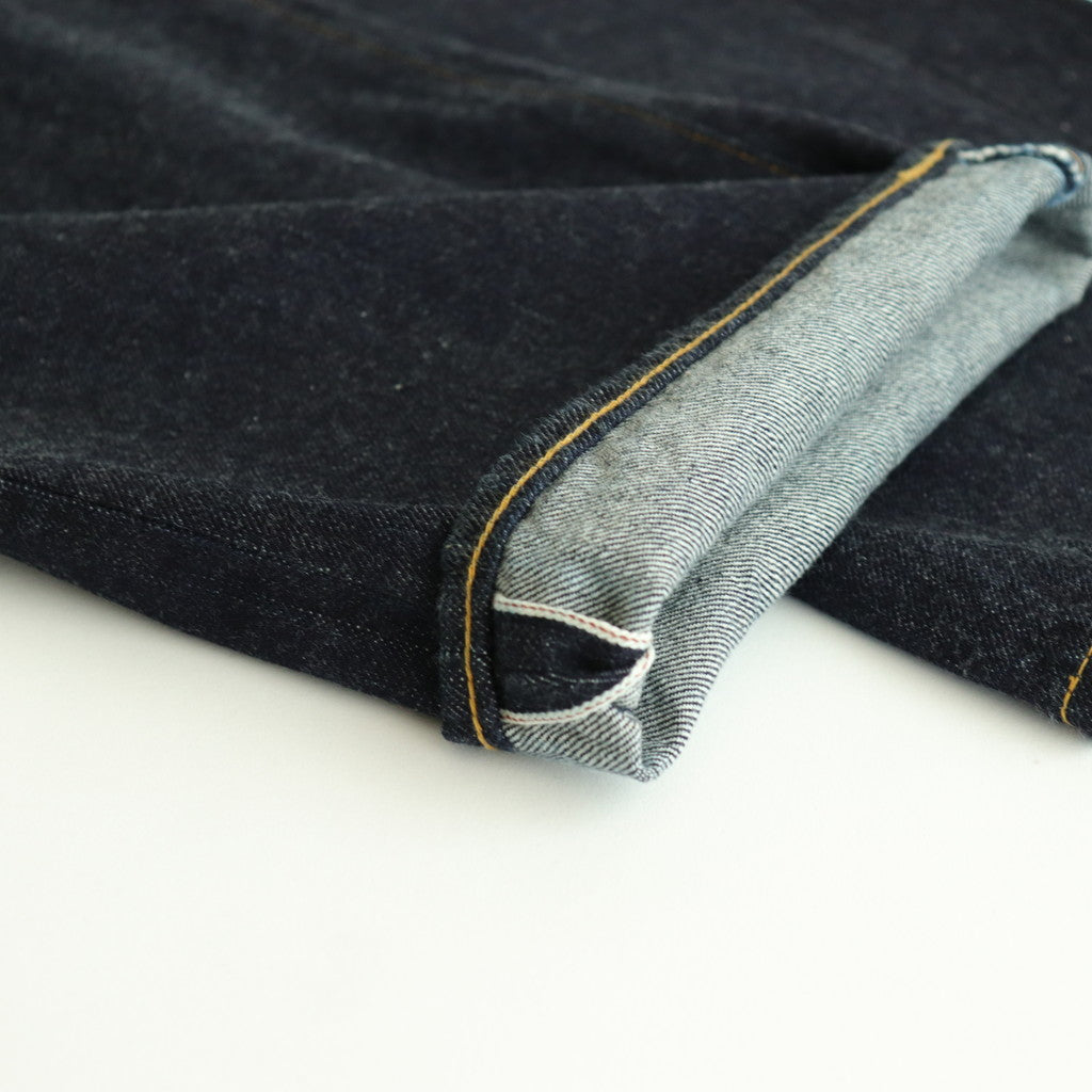 DENIM PANTS EX WIDE STRAIGHT #indigo [19-13W]