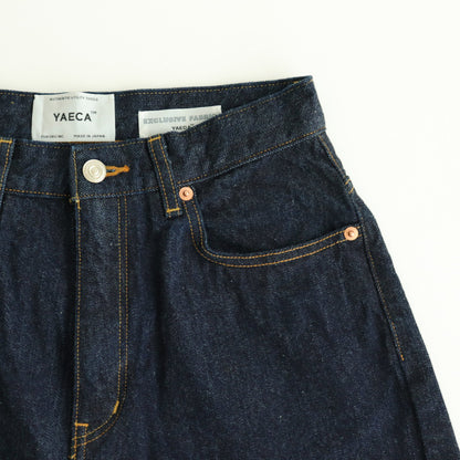 DENIM PANTS EX WIDE STRAIGHT #indigo [14-13W]