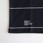 PIN BORDER S/S TEE #NAVY [FSC243-70042]