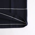 PIN BORDER S/S TEE #NAVY [FSC243-70042]