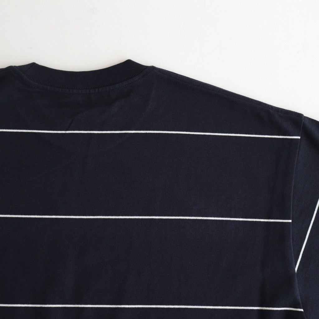 PIN BORDER S/S TEE #NAVY [FSC243-70042]