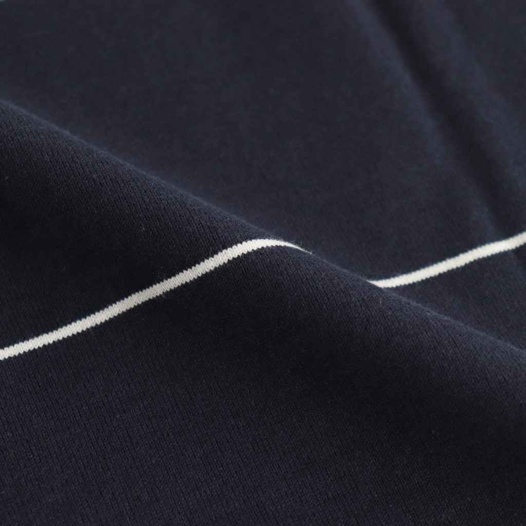 PIN BORDER S/S TEE #NAVY [FSC243-70042]
