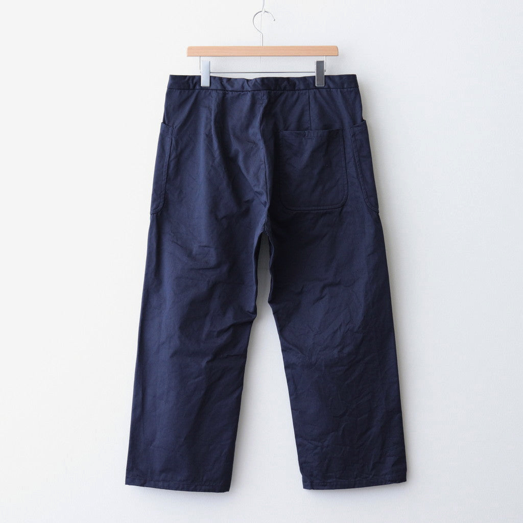 DRAW STRING PANTS #kusaki navy [44605]