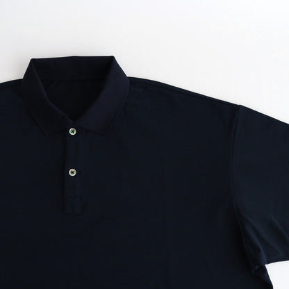 DRY PIQUE JERSEY S/S POLO #NAVY [FSC241-70119]